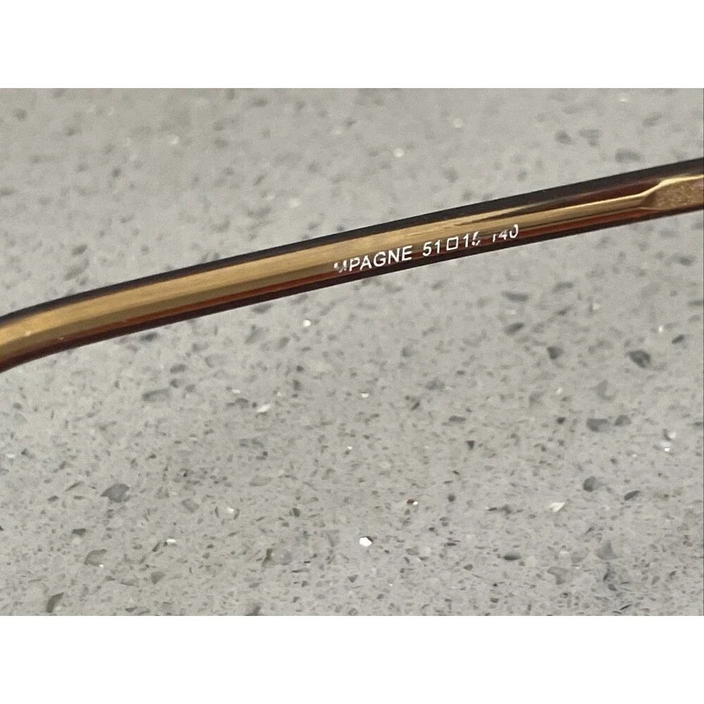 LIMITED EDITIONS Eyeglasses Frames ONLY LOLA 51-15-140 Champagne Brown Full Rim